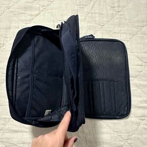 Vera Bradley Ultimate Travel Makeup Case Navy